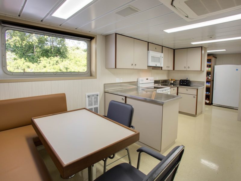 Tidewater Crown Point Tug Boat New Galley by Shellback Interiors